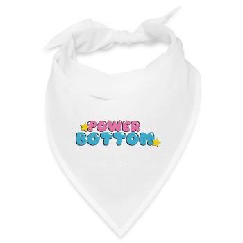 Power Bottom - Bandana - Weiß - Vorne