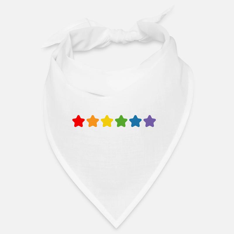 Regenbogen Sternchen LGBT lgbtqi queer Bandana