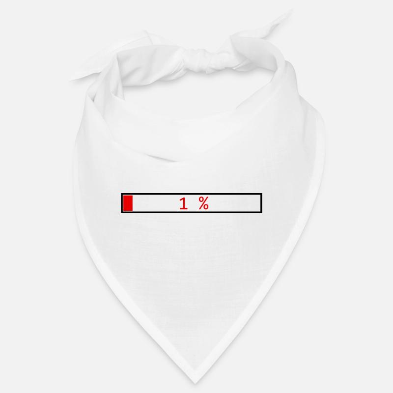 Loading Bar Red 1% outline Black Bandana