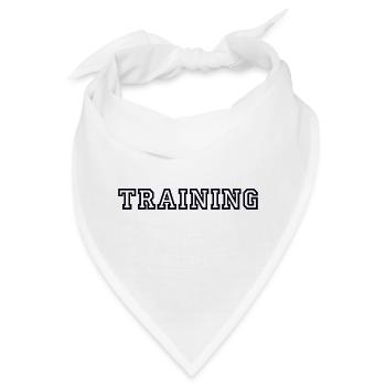 TRAINING Sport Fitness Workout - Bandana - Weiß - Vorne