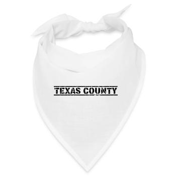 Texas Country - Bandana - Weiß - Vorne