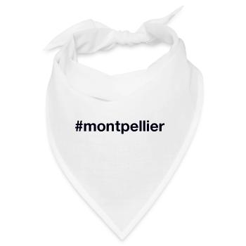 MONTPELLIER Hashtag - Bandana - Weiß - Vorne