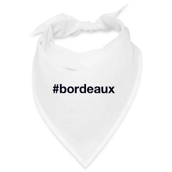 BORDEAUX Hashtag - Bandana - Weiß - Vorne