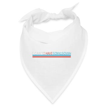 Ich habe Handstände - Bandana - Weiß - Vorne