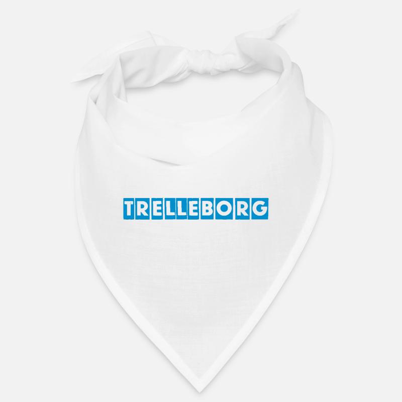 Trelleborg – Blue Text Design Bandana