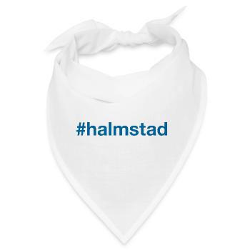 Halmstad Sverige Sweden Schweden - Bandana - Weiß - Vorne
