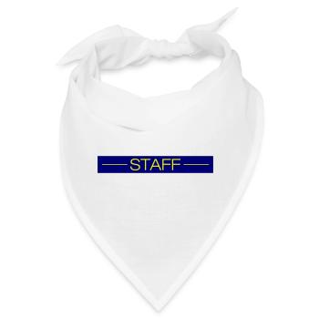 Staff - Bandana - Weiß - Vorne