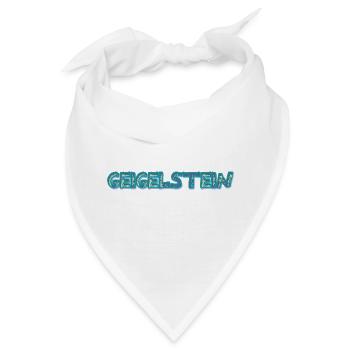 Geigelstein als Trekking - Bandana - Weiß - Vorne