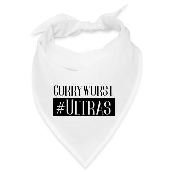 currywurst ultras - Bandana - Weiß - Vorne
