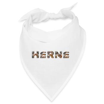 Herne Hund - Bandana - Weiß - Vorne