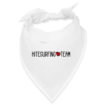 Kitesurfing Team - Bandana - Weiß - Vorne