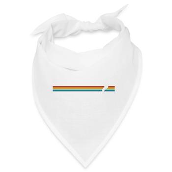 Skispringen Vintage - Bandana - Weiß - Vorne