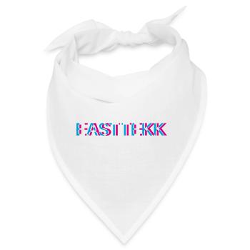 Hardtekk Tekk - Bandana - Weiß - Vorne