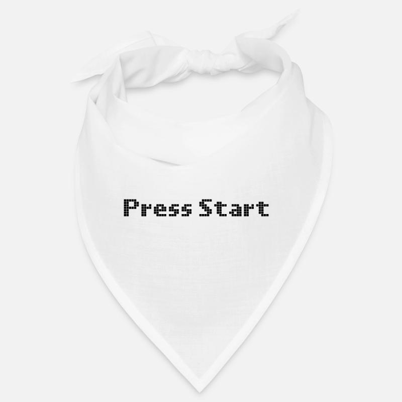 press start - space invader Bandana