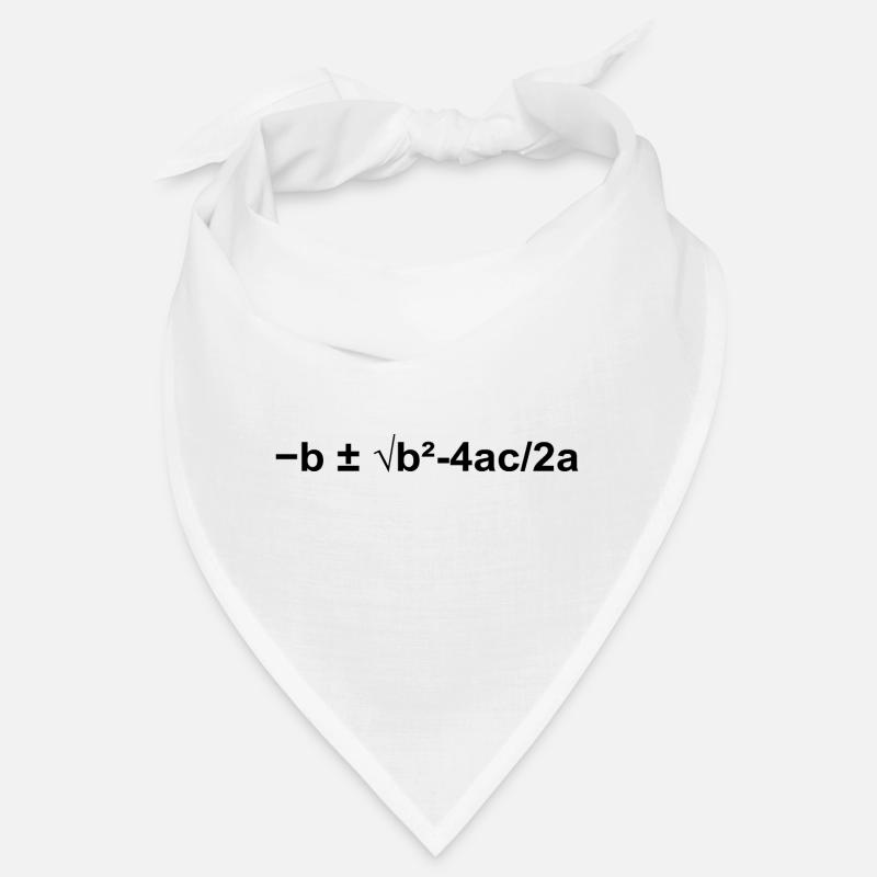 Quadratic Formula Math Mathematical Physics Bandana