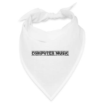 Computer Music - Bandana - Weiß - Vorne