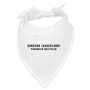 Sundern (Sauerland) Nordrhein-Westfalen - Bandana - Weiß - Vorne