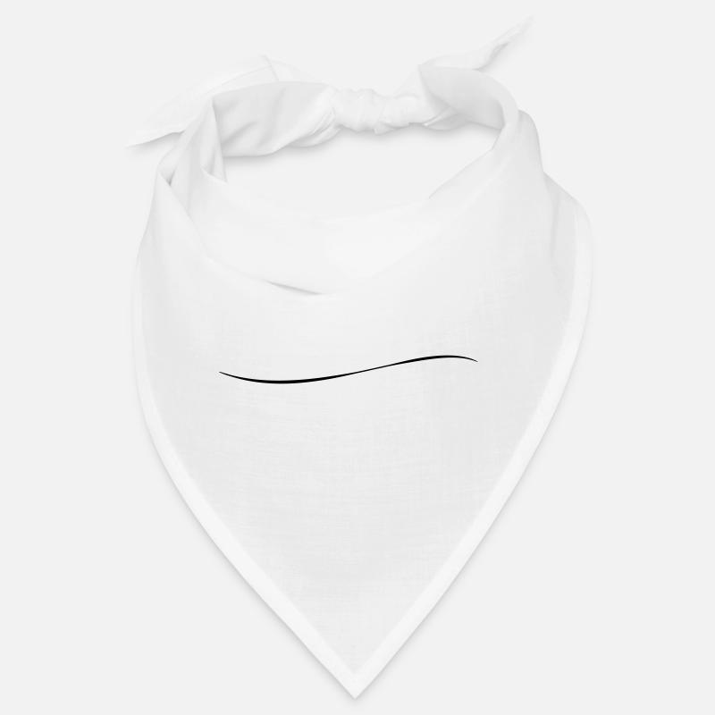 Stroke Art Brushstroke Underscore Crack Line Bandana