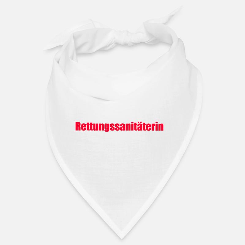 Rettungssanitäterin Schriftzug Bandana