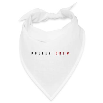 Polter Crew Verlobung Hochzeit - Bandana - Weiß - Vorne