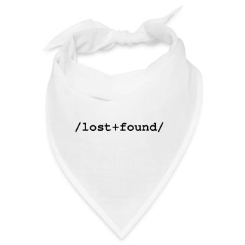 Lost+Found - Ordner /lost+found/ - Bandana - Weiß - Vorne
