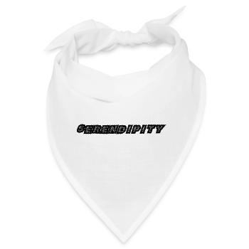 Abstrakte Farbexplosion auf Basic T-Shirt - Bandana - Weiß - Vorne