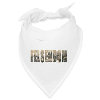 felsendom in osmanischer zeit - Bandana - Weiß - Vorne