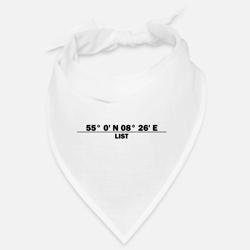 List Coordinates Bandana