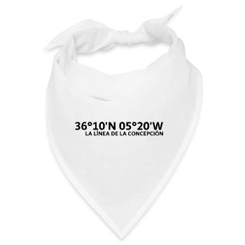 La Línea de la Concepción Koordinaten - Bandana - Weiß - Vorne