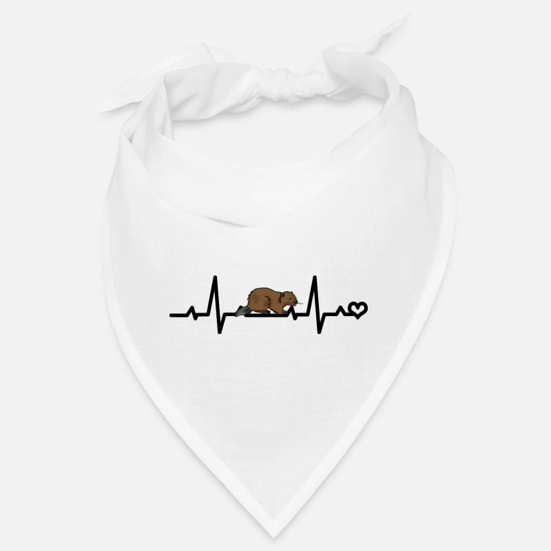 ECG de castor Bandana
