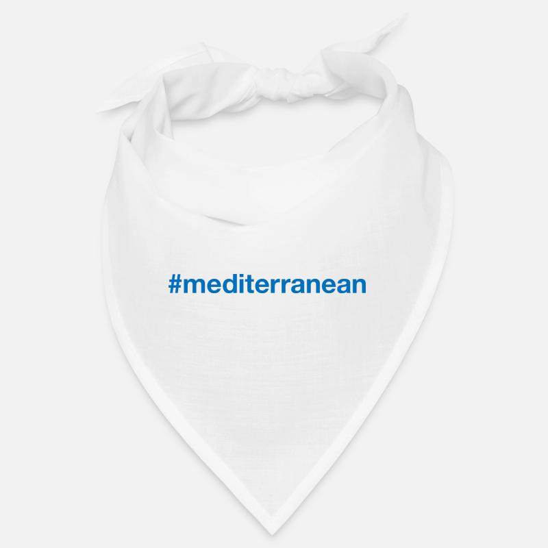 MÉDITERRANÉE Hashtag Mittelmeer Bandana