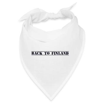 Finland Finnland - Bandana - Weiß - Vorne