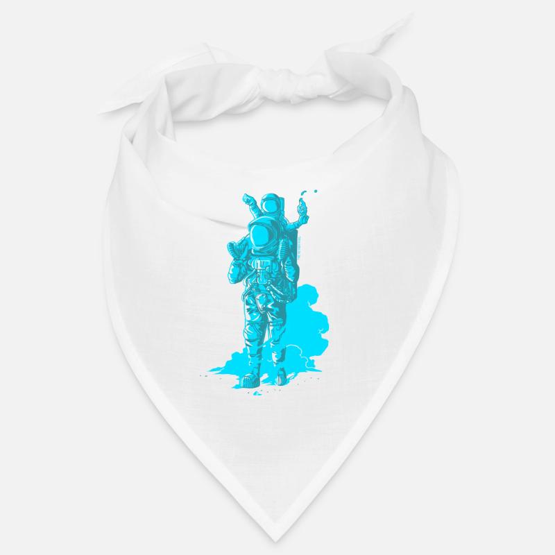 Onwards, Raum Dad! - Bandana - Weiß