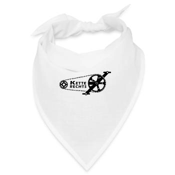 Kette Rechts! Clean - Bandana - Weiß - Vorne