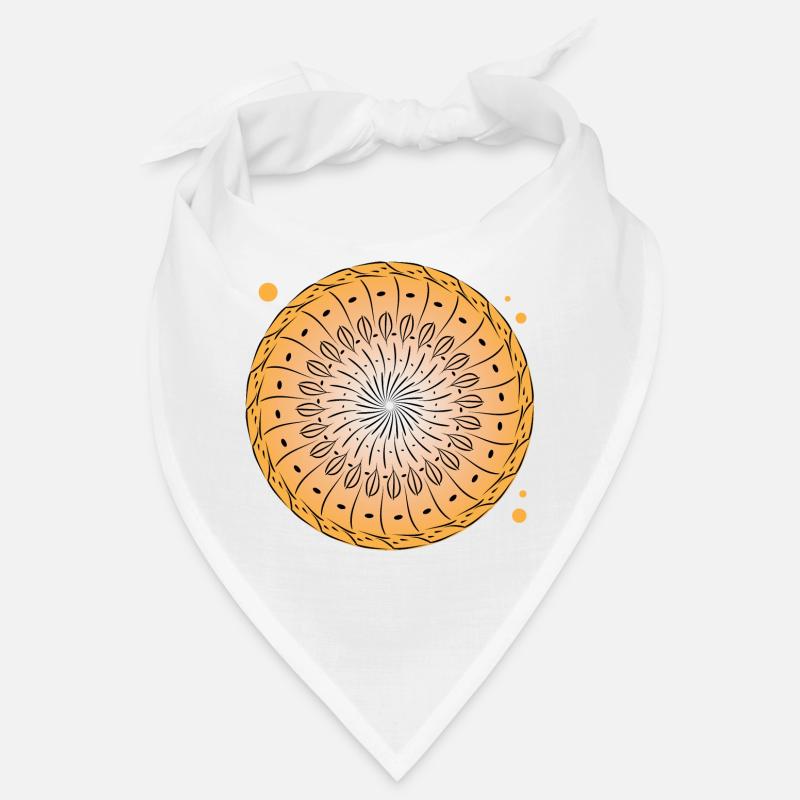Drehende Muster Kreis Bandana