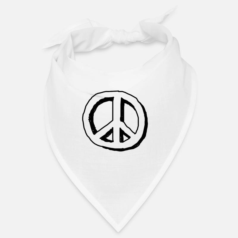 Peace Zeichen Bandana