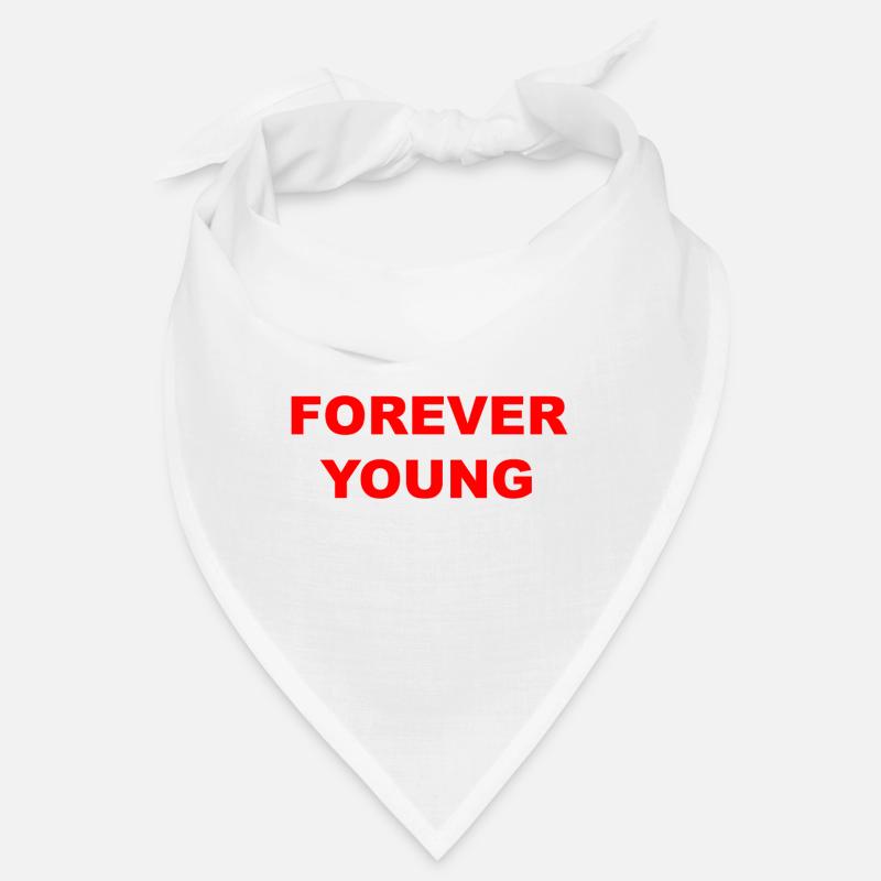 FOREVER YOUNG Rot Bandana