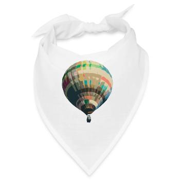 Heissluftballon - Bandana - Weiß - Vorne