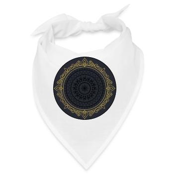 VINTAGE - Bandana - Weiß - Vorne