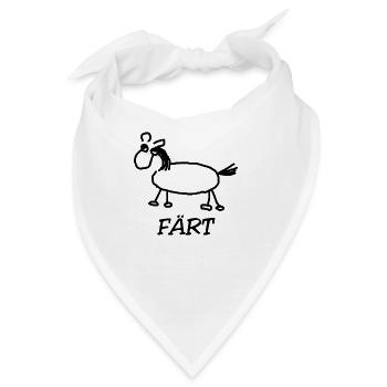 Färt - Bandana - Weiß - Vorne