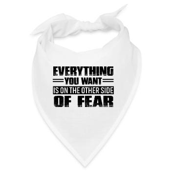 Motivation - Bandana - Weiß - Vorne