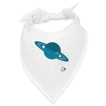 Saturn - Bandana - Weiß - Vorne