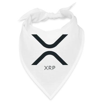 Ripple XRP Logo - Bandana - Weiß - Vorne