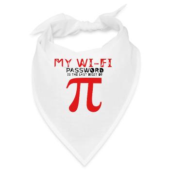 Nerd - Bandana - Weiß - Vorne
