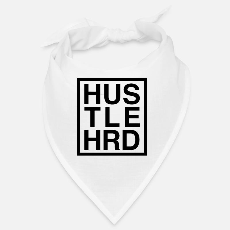 HUSTLE HARD / HUSTLE HRD - Bandana - Weiß