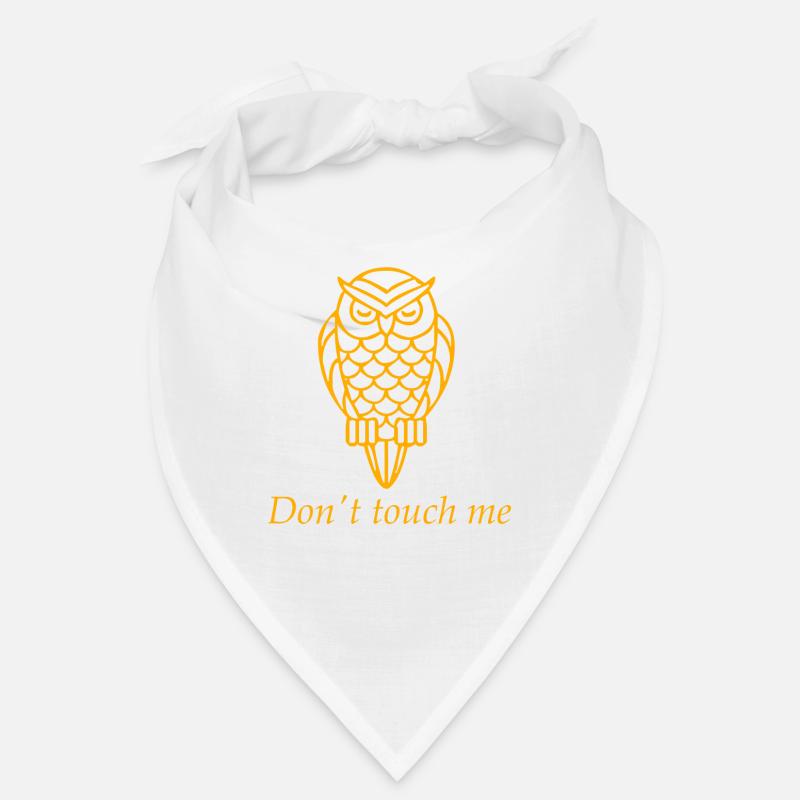 genervte Eule Bandana