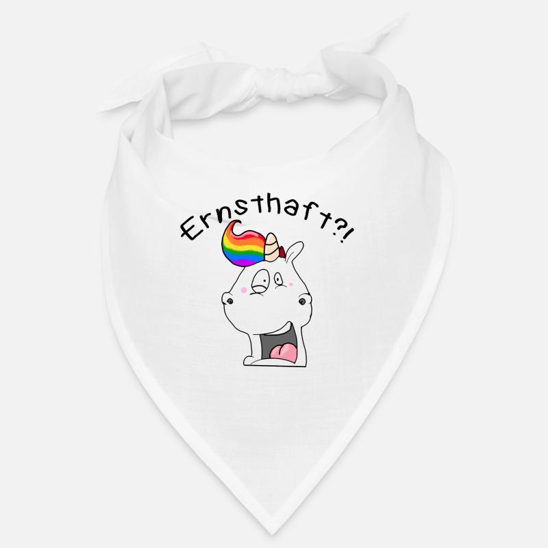 Einhorn "Ernsthaft?!" / Geschenkidee / Geschenk Bandana