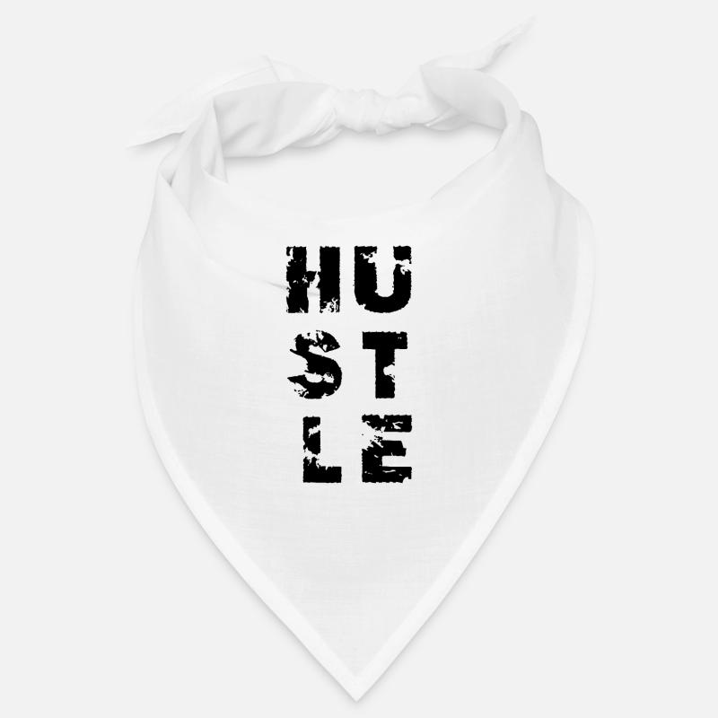 Vintage HUSTLE work worker hustler gift Bandana