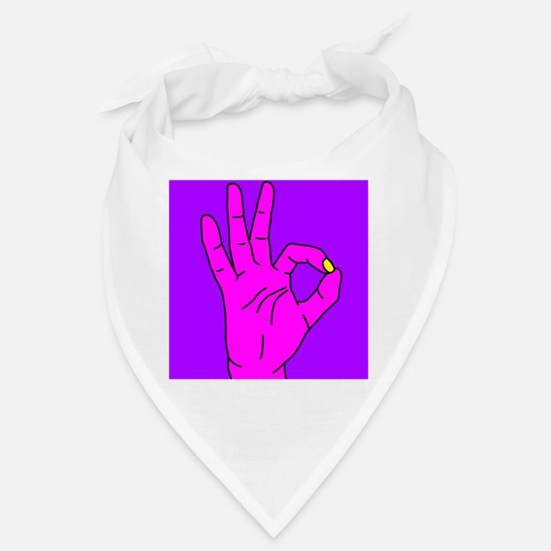 ok pourpre Bandana