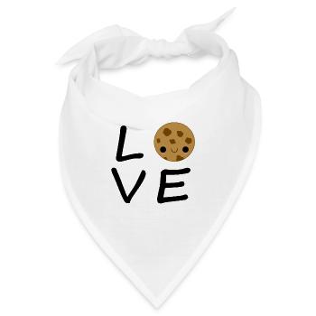 Keks Love - Bandana - Weiß - Vorne